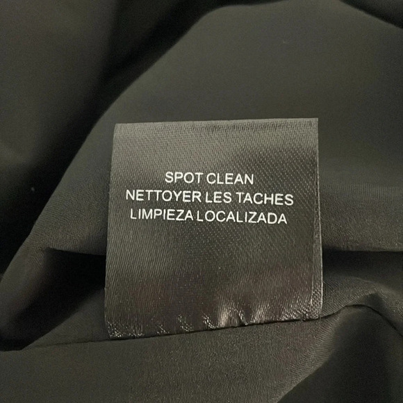 Badgley Mischka Mock Neck Midi Sheath Dress NWT Black Gold Long Sleeve Zip Sz 4 - Picture 11 of 14